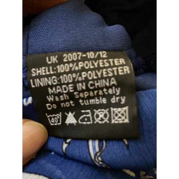 Hell Bunny Pipper Nautical V Neck Fit Flare Pinup Retro Halter Mini Dress medium - Picture 7 of 9